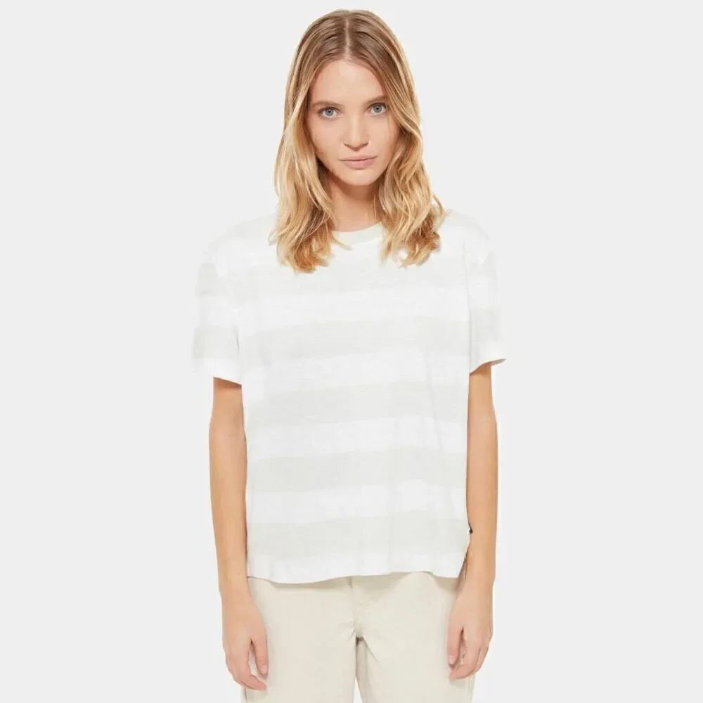 The North Face Tricot rayé short sleeve t-shirt small